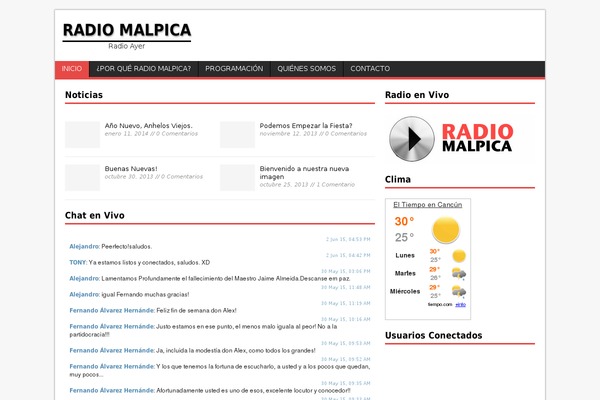 alejandromalpica.com site used MH Magazine lite