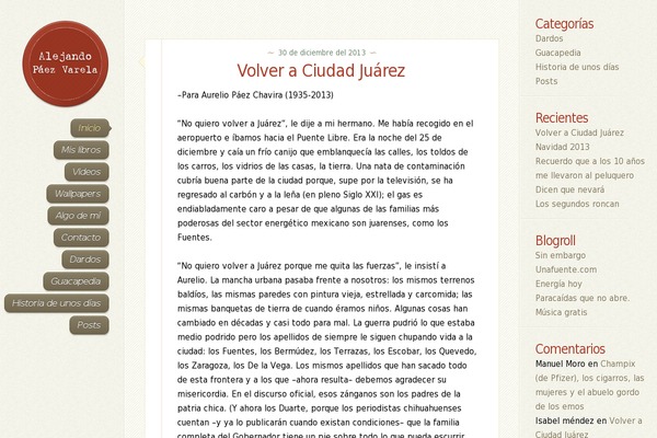 DailyJournal theme site design template sample