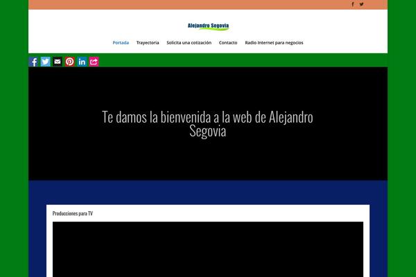 Site using Blue Wrench Video Widget plugin
