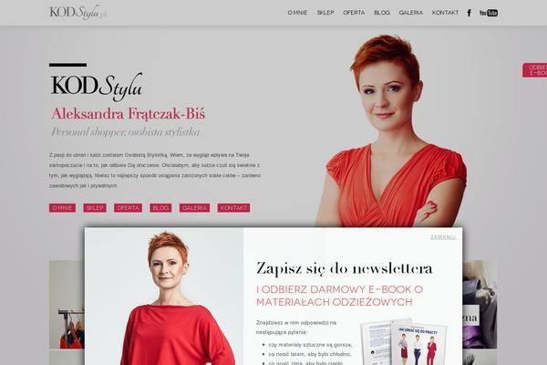 Af theme site design template sample