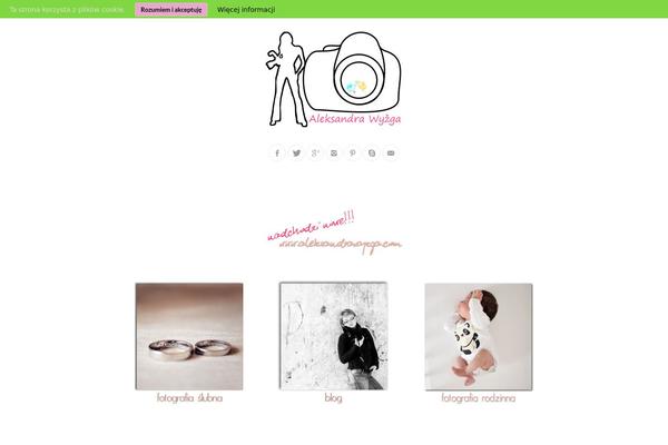 Tripod theme site design template sample