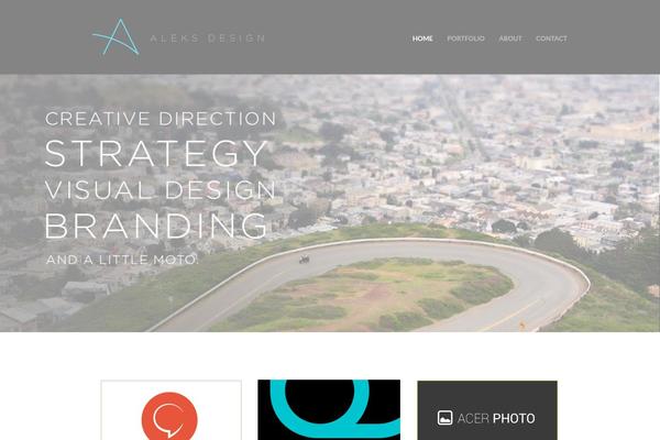 Hayden theme site design template sample