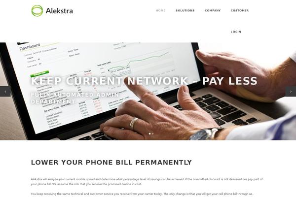 Site using Numix Post Slider plugin