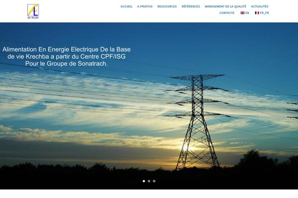 Talon theme site design template sample
