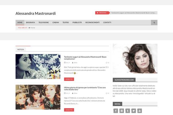 BetterMag theme site design template sample