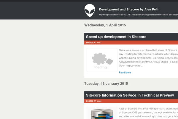 Spirit theme site design template sample