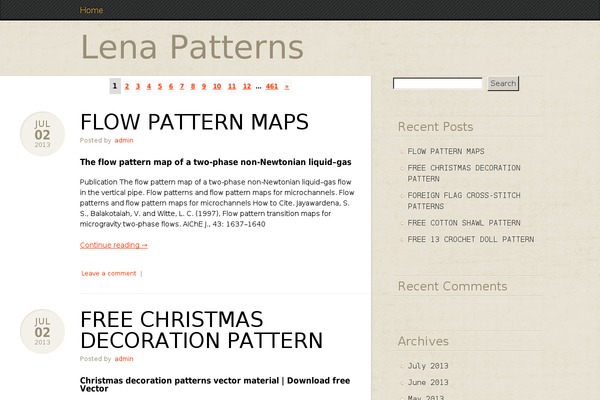 Infoist theme site design template sample
