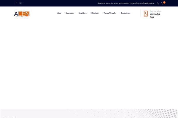 Site using Woo-product-slider plugin