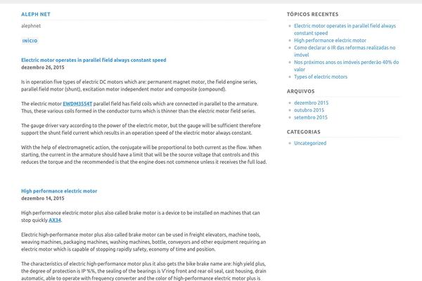 alephnet.com.br site used Arke