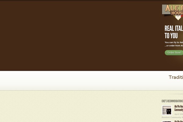 MyCuisine theme site design template sample