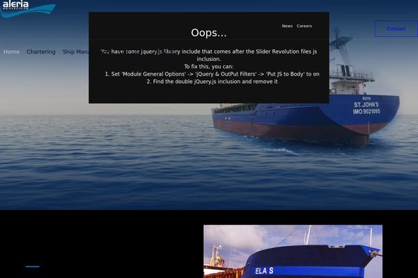 Site using Vamtam-elements-b plugin