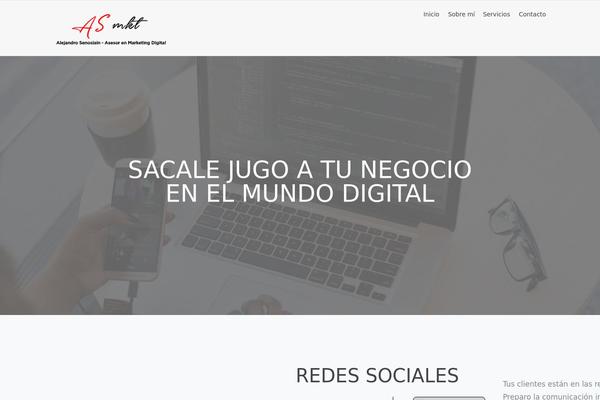 Megahost theme site design template sample