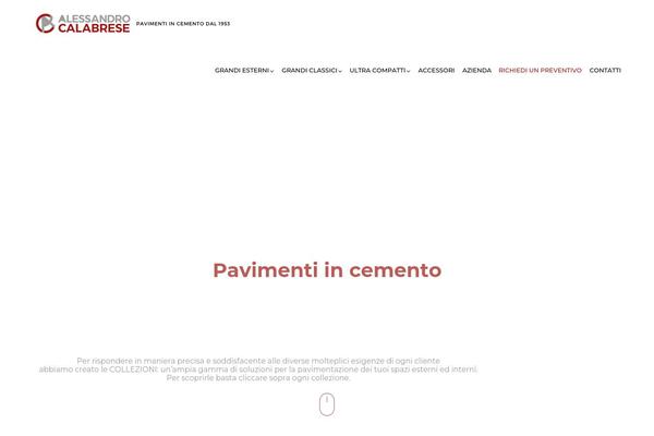 alessandrocalabrese.com site used Zuperla-child