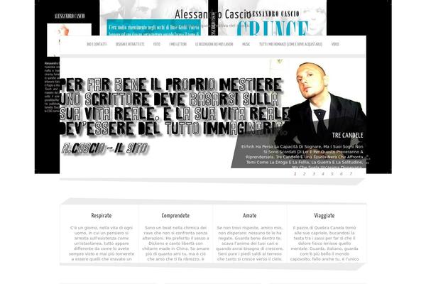Zenon Lite theme site design template sample