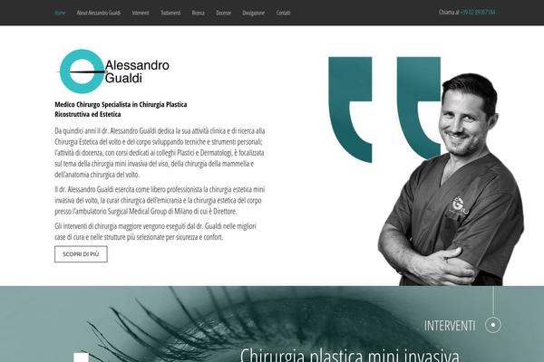 alessandrogualdi.com site used Agency Pro