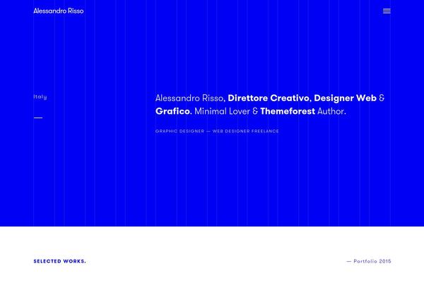 Semplice5 theme site design template sample