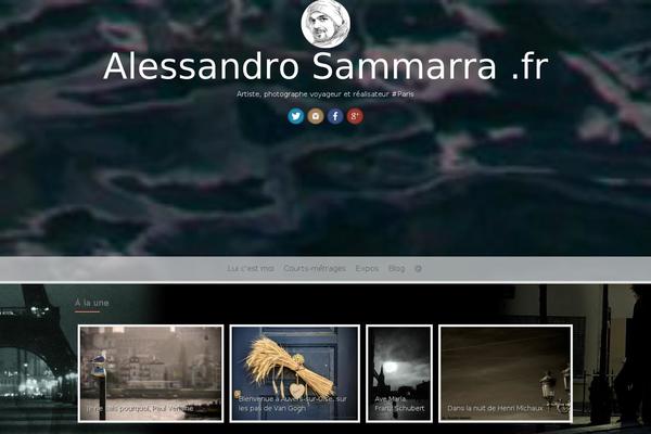 Site using Really Simple Share plugin
