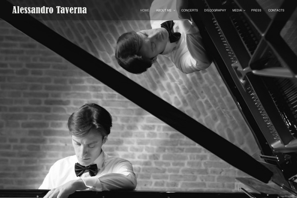 alessandrotaverna.com site used Music Club 1.4