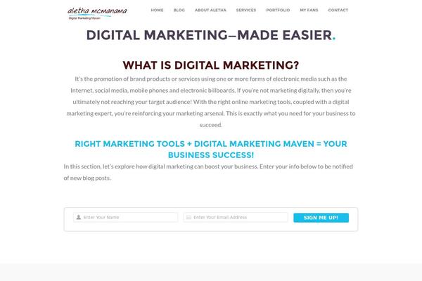 Akin theme site design template sample