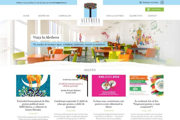 aletheea.ro site used WPBoot
