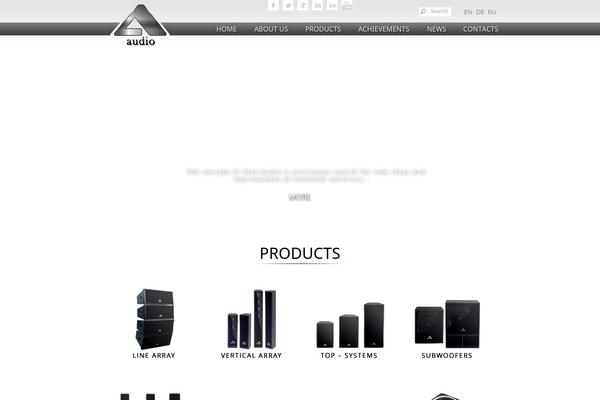 alex-audio.com site used Audio