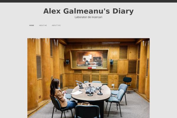 alex.ro site used Twenty Seventeen