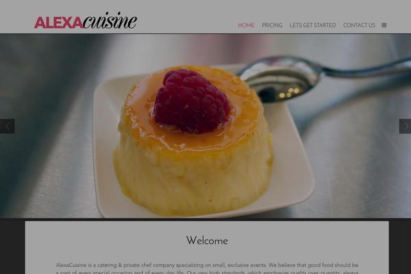 alexacuisine.com site used Food & Wine