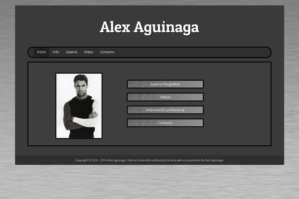 volta theme site design template sample