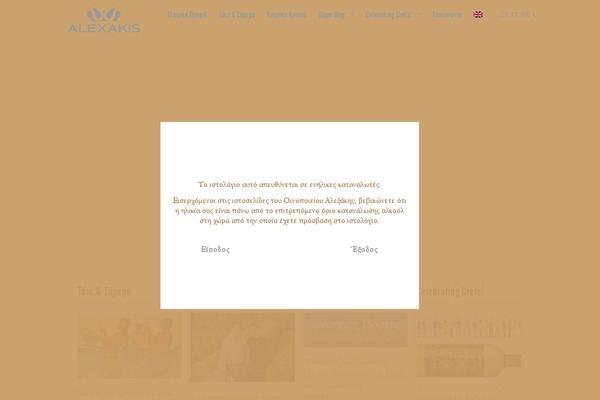 Sintia theme site design template sample