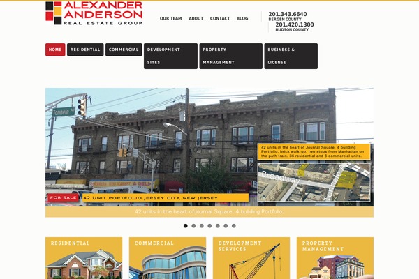 alexander-anderson.com site used Corpus2