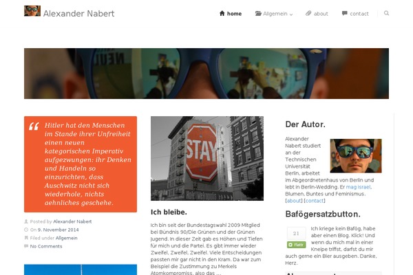 Enlightenment theme site design template sample