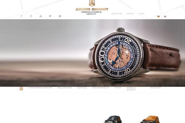 Site using MultilingualPress plugin