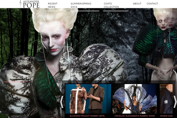 Titan theme site design template sample