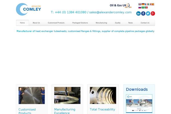 alexandercomley.com site used Comley2