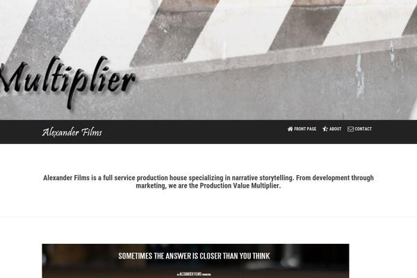 Moesia Pro theme site design template sample