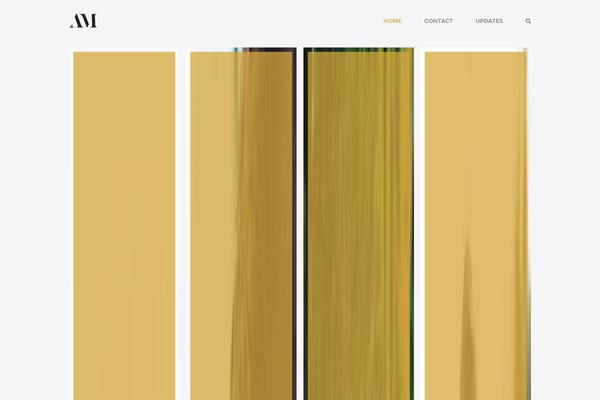 Fluxus theme site design template sample