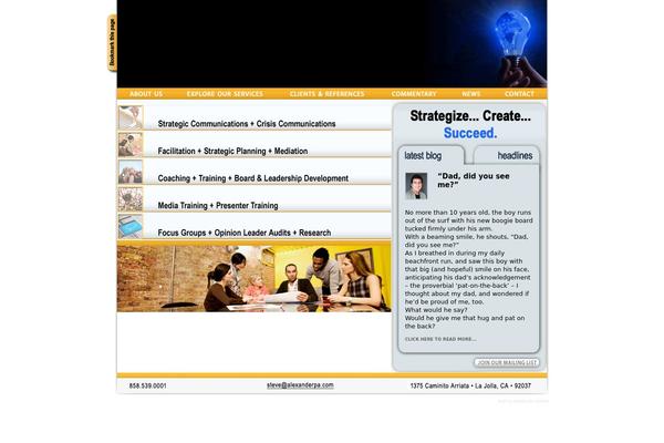 alexanderpa.com site used Default