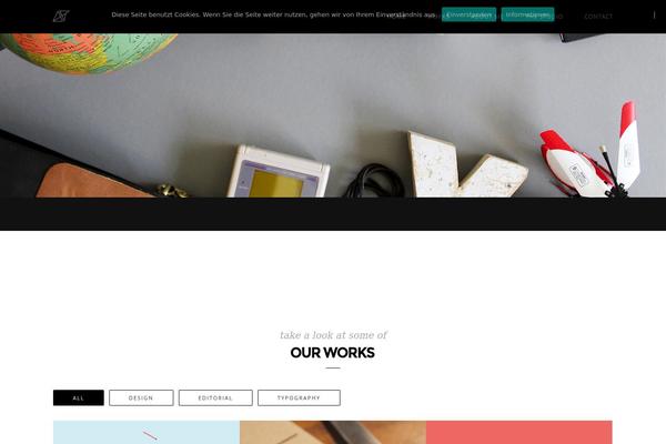 Eight Degree theme site design template sample
