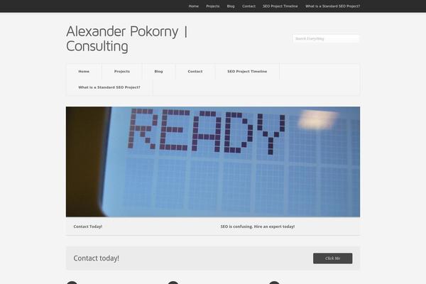 Pitch theme site design template sample