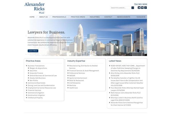 Frederik theme site design template sample