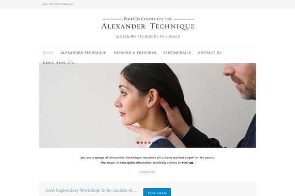 Site using Simple-elegant-portfolio plugin
