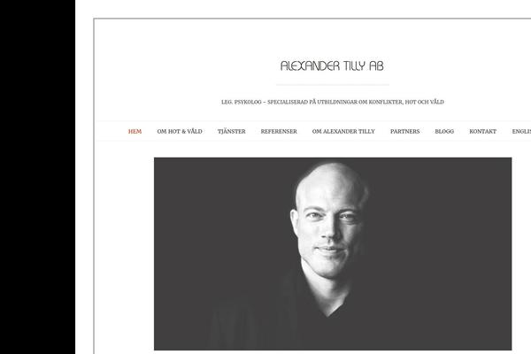 Read theme site design template sample
