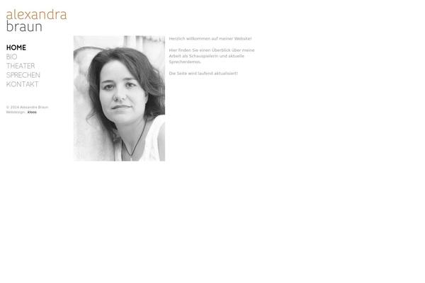 alexandrabraun.at site used Kin