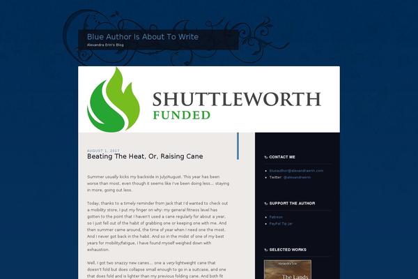 Dusk To Dawn theme site design template sample