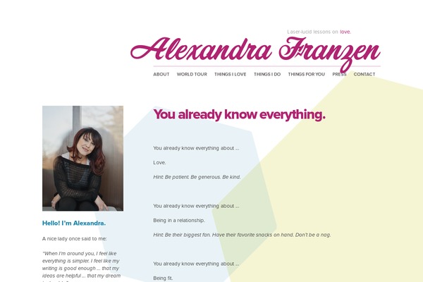 Af theme site design template sample