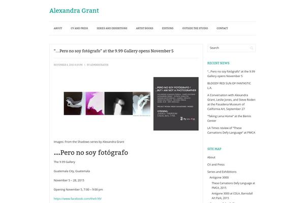 Prana theme site design template sample