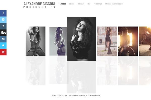Core theme site design template sample