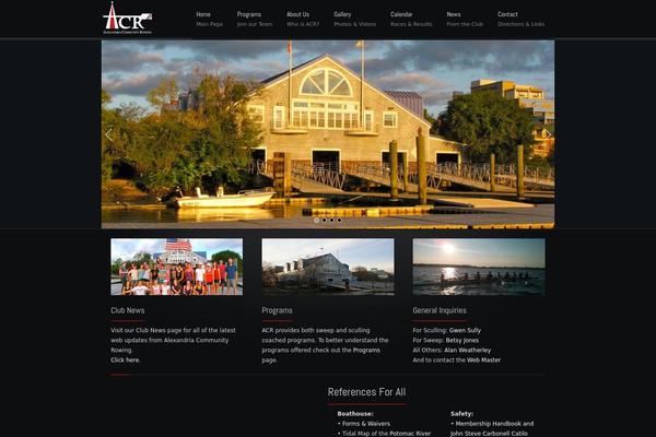 alexandriarowing.com site used Fuzio