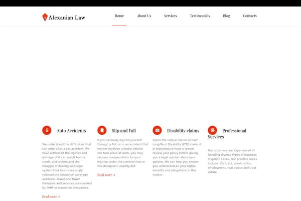 LawBusiness theme site design template sample