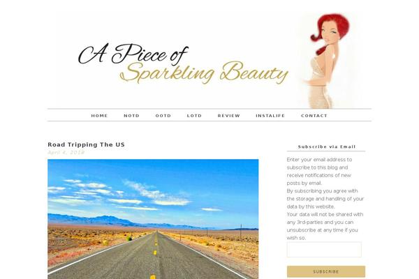 alexantza.com site used Chic-theme